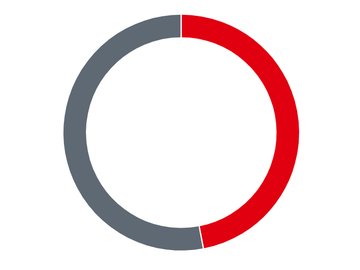 Donut graphic proportion of total Henkel sales