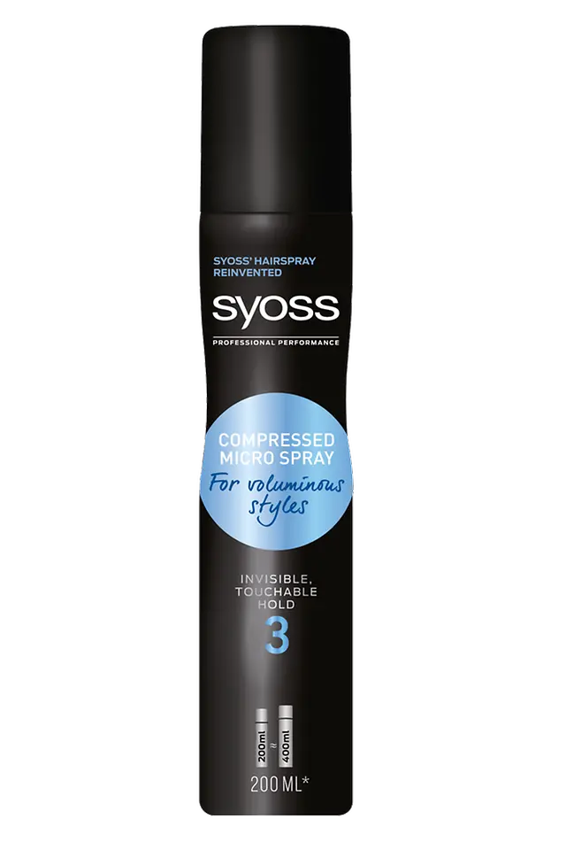 Syoss Compressed Micro Spray for voluminous styles