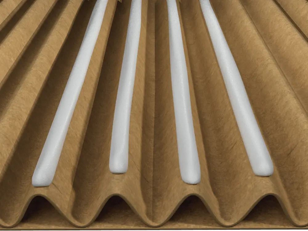 Aerated adhesives typically deliver between 10-30% adhesive reduction