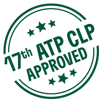 Logo: 17th ATP CLP approved