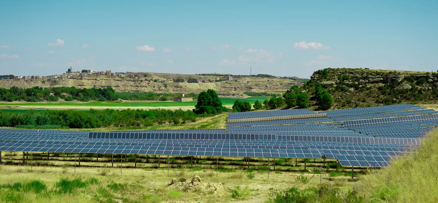 Solar power plants in Spain