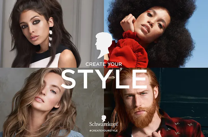 Schwarzkopf is celebrating its 120th anniversary and redefines beauty with the new campaign #createyourstyle.
