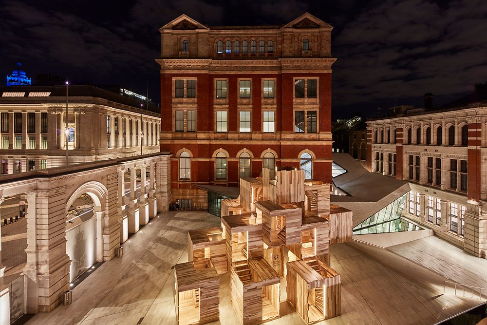 Multiply – a temporary wooden pavilion